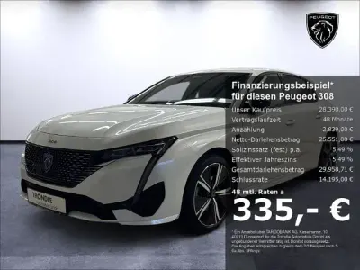 Gebraucht Peugeot 308 GT 224 PS (164 kW) 2023 Weiß Limousine