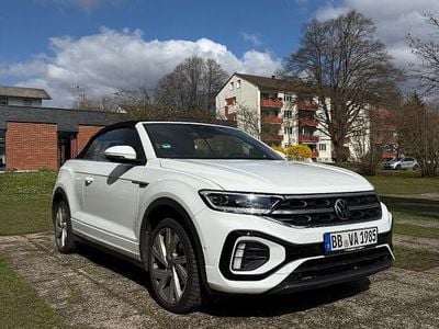 Gebraucht VW T-Roc Cabriolet 150 PS (110 kW) 2022 Weiß Cabrio