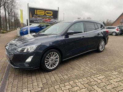 Blau Gebraucht 2020 Ford Focus Titanium Limousine | 9.990 € (Fairer Preis)