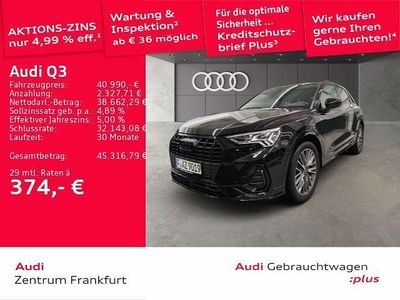 Gebraucht Audi Q3 Ambiente 150 PS (110 kW) 2025 Mythosschwarz metallic SUV