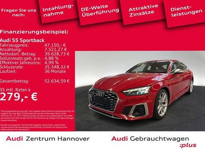 Y1 tangorot metallic Gebraucht 2023 Audi S5 Limousine | 47.150 € (Fairer Preis)