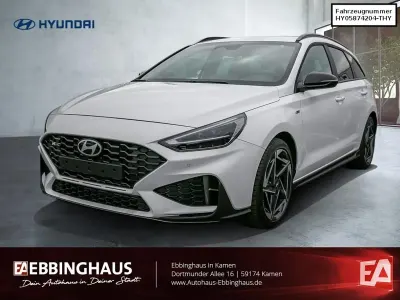 Neu Hyundai i30 N Line 140 PS (102 kW) 2025 Atlas white (weiss) Kombi