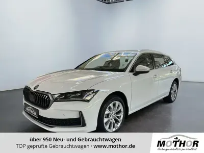 Gebraucht Skoda Superb Selection 193 PS (141 kW) 2024 Purity weiss Kombi