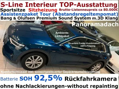 Gebraucht Audi e-tron S-Line 230 kW (313 PS) 2021 Blau SUV