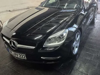 Gebraucht Mercedes SLK250 204 PS (150 kW) 2015 Schwarz Cabrio
