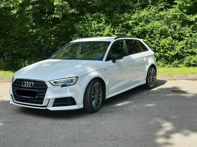 Gebraucht Audi A3 S-Line 150 PS (110 kW) 2019 Weiß Limousine