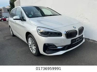 Gebraucht BMW 218 Gran Tourer Luxury Line 136 PS (100 kW) 2022 Weiß Van / Kleinbus