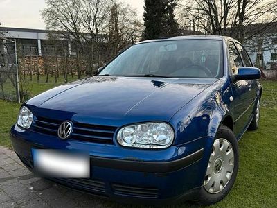 Gebraucht VW Golf IV 75 PS (55 kW) 2001 Blau Kleinwagen