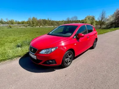 Gebraucht Seat Ibiza 86 PS (63 kW) 2009 Rot Kleinwagen