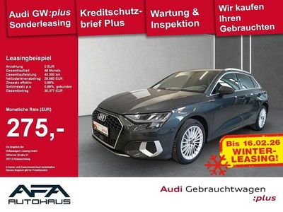 Grau Gebraucht 2024 Audi A3 Advanced Plus Limousine | 29.490 € (Superpreis)