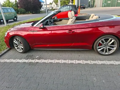 Gebraucht Audi A5 Cabriolet S-Line 190 PS (139 kW) 2019 Rot Cabrio
