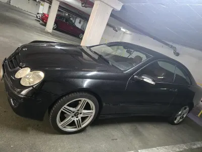 Gebraucht Mercedes CLK200 163 PS (119 kW) 2005 Schwarz Coupé