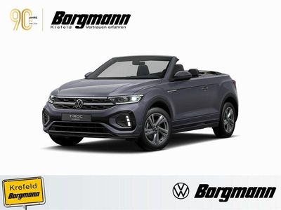 Gebraucht VW T-Roc Cabriolet R-line 150 PS (110 kW) 2025 Grau Cabrio