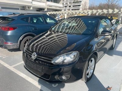 Gebraucht VW Golf Cabriolet 160 PS (117 kW) 2012 Schwarz Cabrio