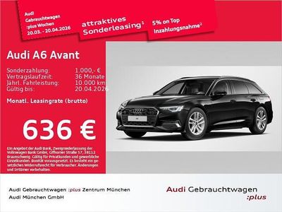 Gebraucht Audi A6 Sport 299 PS (219 kW) 2024 Mythosschwarz metallic Kombi