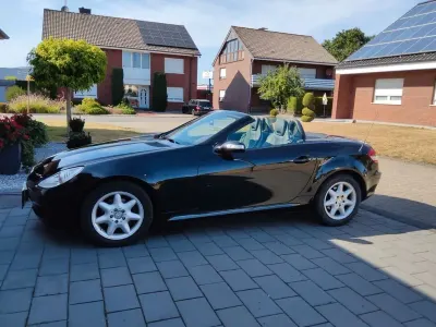 Gebraucht Mercedes SLK200 163 PS (119 kW) 2008 Schwarz Cabrio