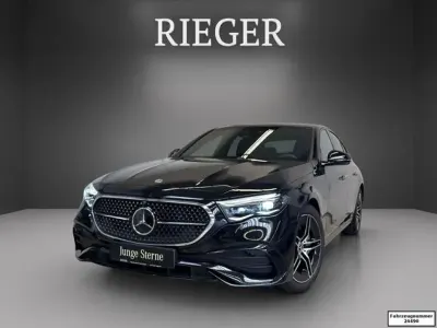 Brugt Mercedes E220 Night 197 HK (144 kW) 2025 Sort Sedan