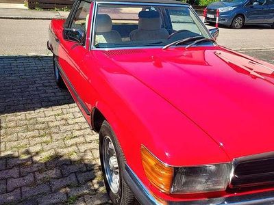 Usata Mercedes SL280 185 CV (136 kW) 1980 Rosso Cabrio