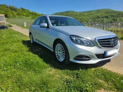 Brugt Mercedes E400 Elegance 333 HK (244 kW) 2013 Sølv Sedan