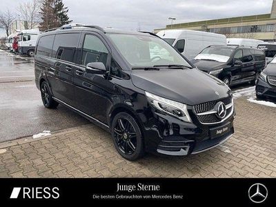 Schwarz Gebraucht 2022 Mercedes V300 Exclusive Van / Kleinbus | 61.969 € (Fairer Preis)