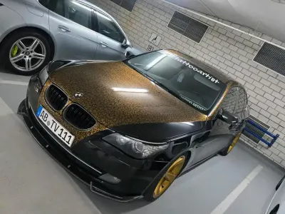 Używany BMW 535 286 KM (210 kW) 2007 Czarny Sedan/Limuzyna