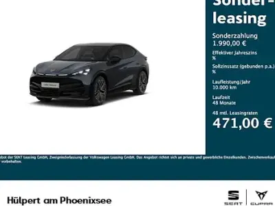 Ny Cupra Tavascan Endurance 210 kW (286 HK) 2026 Blå SUV