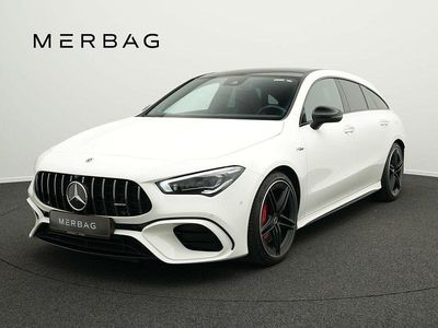 Gebraucht Mercedes CLA45 AMG Shooting Brake AMG 421 PS (309 kW) 2020 Weiß Kombi