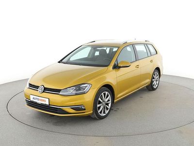 Usata VW Golf VII Comfortline 125 CV (91 kW) 2017 Giallo Station wagon