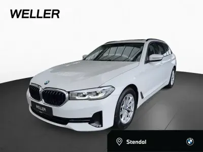 Brugt BMW 520 Comfort Edition 184 HK (135 kW) 2021 Hvid Stationcar