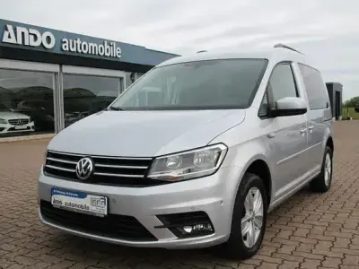 Gebraucht VW Caddy Comfortline 150 PS (110 kW) 2017 Silber Van / Kleinbus