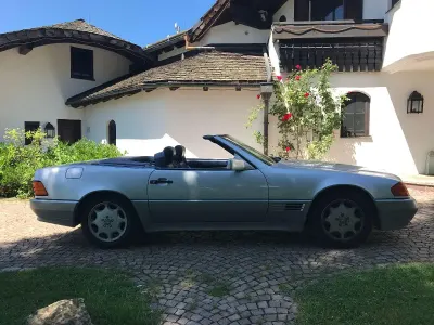 Gebraucht Mercedes SL300 231 PS (169 kW) 1992 Silber Cabrio
