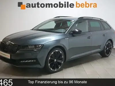 Gebraucht Skoda Superb SportLine 200 PS (147 kW) 2021 Quarzgrau Kombi