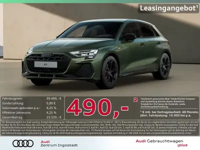 Gebraucht Audi A3 S-Line 272 PS (200 kW) 2025 Distriktgrün metallic Limousine