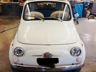 Gebraucht Fiat 500 23 PS (16 kW) 1968 Weiß Kleinwagen