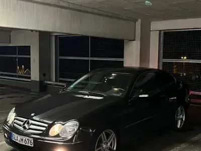 Begagnad Mercedes CLK200 Elegance 163 HK (119 kW) 2006 Svart Sportkupé