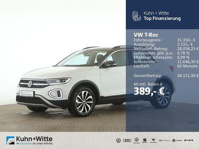 Gebraucht VW T-Roc Style 150 PS (110 kW) 2025 Weiß SUV