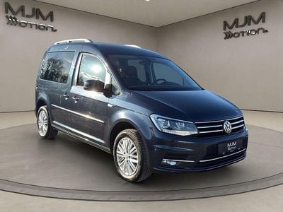 Gebraucht VW Caddy Highline 102 PS (75 kW) 2015 Blau Van / Kleinbus