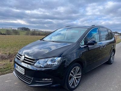 Gebraucht VW Sharan 184 PS (135 kW) 2017 Schwarz Van / Kleinbus