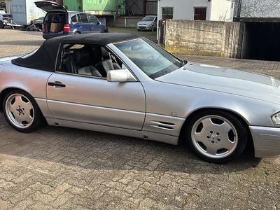 Usata Mercedes SL500 320 CV (235 kW) 1995 Argento Cabrio