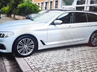 Gebraucht BMW 520 Sport Line 190 PS (139 kW) 2018 Silber Kombi