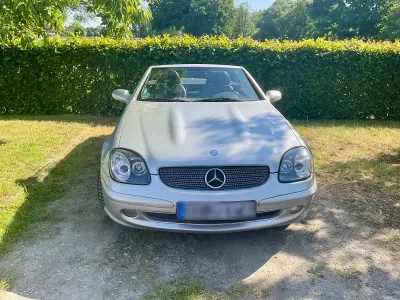 Gebraucht Mercedes SLK320 218 PS (160 kW) 2002 Grau Cabrio