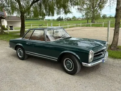 Brugt Mercedes W113 150 HK (110 kW) 1967 Grøn Coupe
