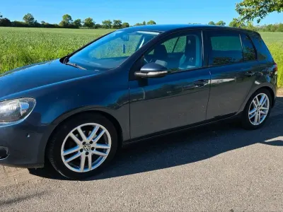 Gebraucht VW Golf VI Highline 122 PS (89 kW) 2009 Blau Kleinwagen