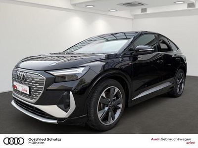 Gebraucht Audi Q4 Sportback e-tron S-Line 219 kW (299 PS) 2023 Schwarz SUV