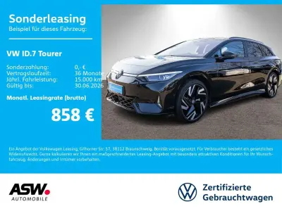Brugt VW ID.7 GTX 250 kW (340 HK) 2025 Sort Stationcar
