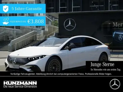 Gebraucht Mercedes EQS580 AMG 384 kW (523 PS) 2023 Manufaktur diamantweiß bright metallic Limousine