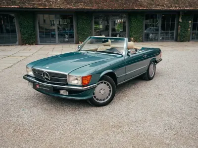 Używany Mercedes 560 227 KM (166 kW) 1989 Niebieski Kabriolet