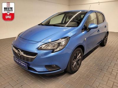 Gebraucht Opel Corsa 101 PS (74 kW) 2019 Blau (arktis blau (m2)) Kleinwagen