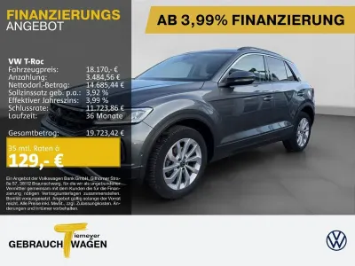 Usata VW T-Roc Life 110 CV (80 kW) 2023 Grigio SUV
