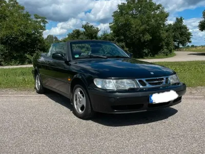 Usata Saab 9-3 Cabriolet 154 CV (113 kW) 2000 Nero Cabrio